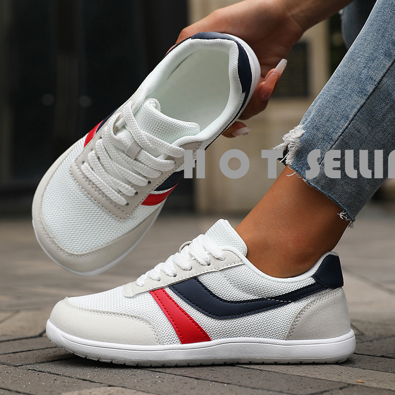 Minimalist for Women Casual Versatile Soft Sole Wide Last Shoes Summer Breathable Comfortable Barefoot Sneakers 2415