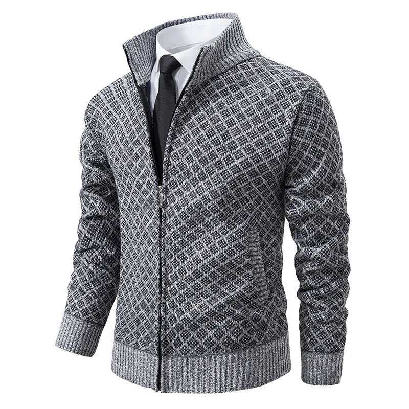 Sweaters LEGIBLE 2026 Autumn Men's Winter Wool Zipper Cardigan Sweaters Man Casual Knitwear Sweatercoat Male M261016
