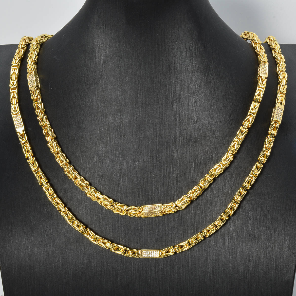 e-commerce supply: 18K gold-plated clavicle chains, unisex necklaces, trendy accessories, wholesale jewelry from the manufacturer