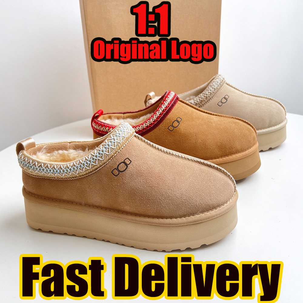 Designer snow boots womenTasman slippers platform Boot tazz slide mustard seed ultramini slipper chestnut suedemen shoes womens winterankle booties