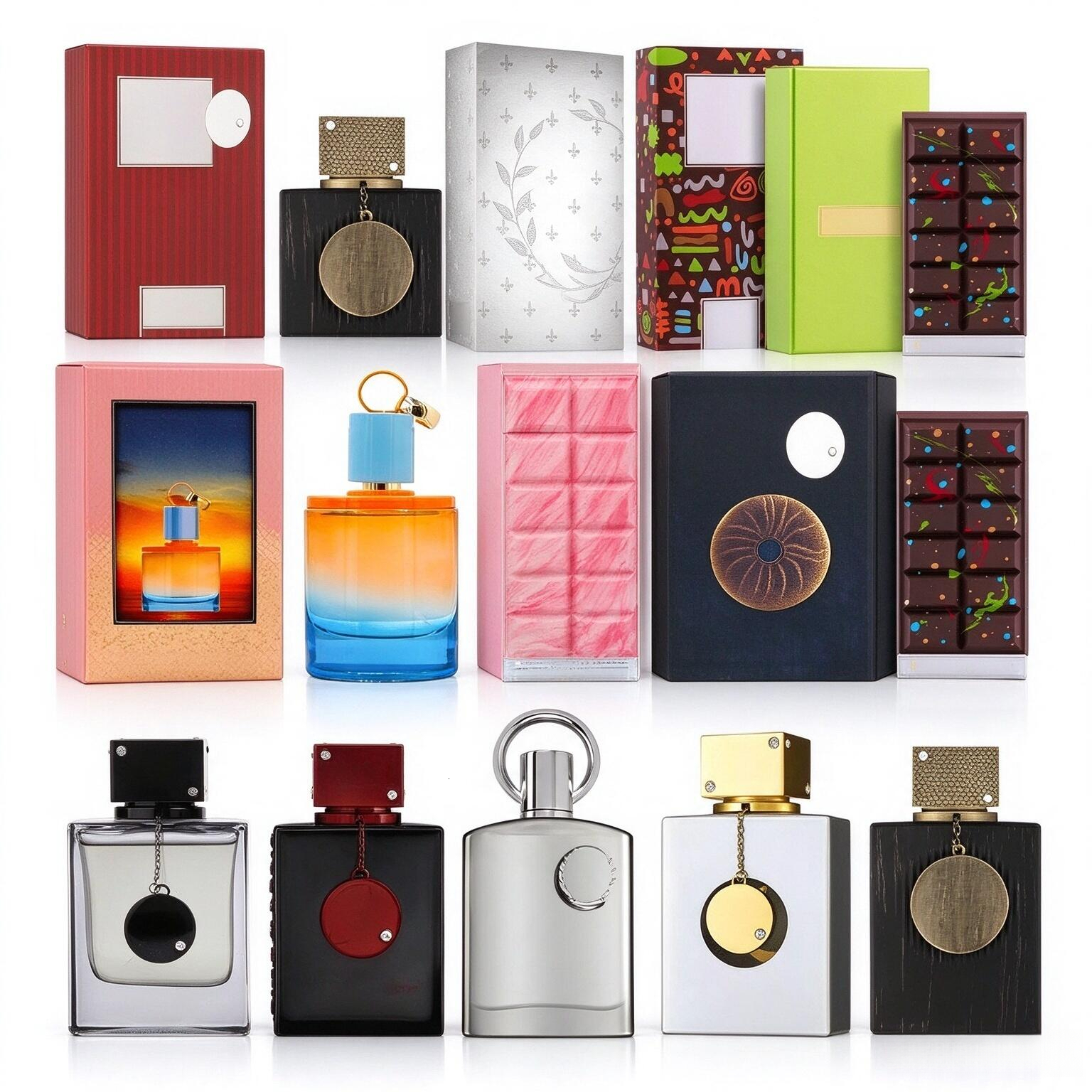 Long Lasting Fragrance Eau de Parfum Spray, Luxury Pendant Bottle Perfume for Men Women, Unique Chocolate Shape Gift Box, Elegant Present for Birthd
