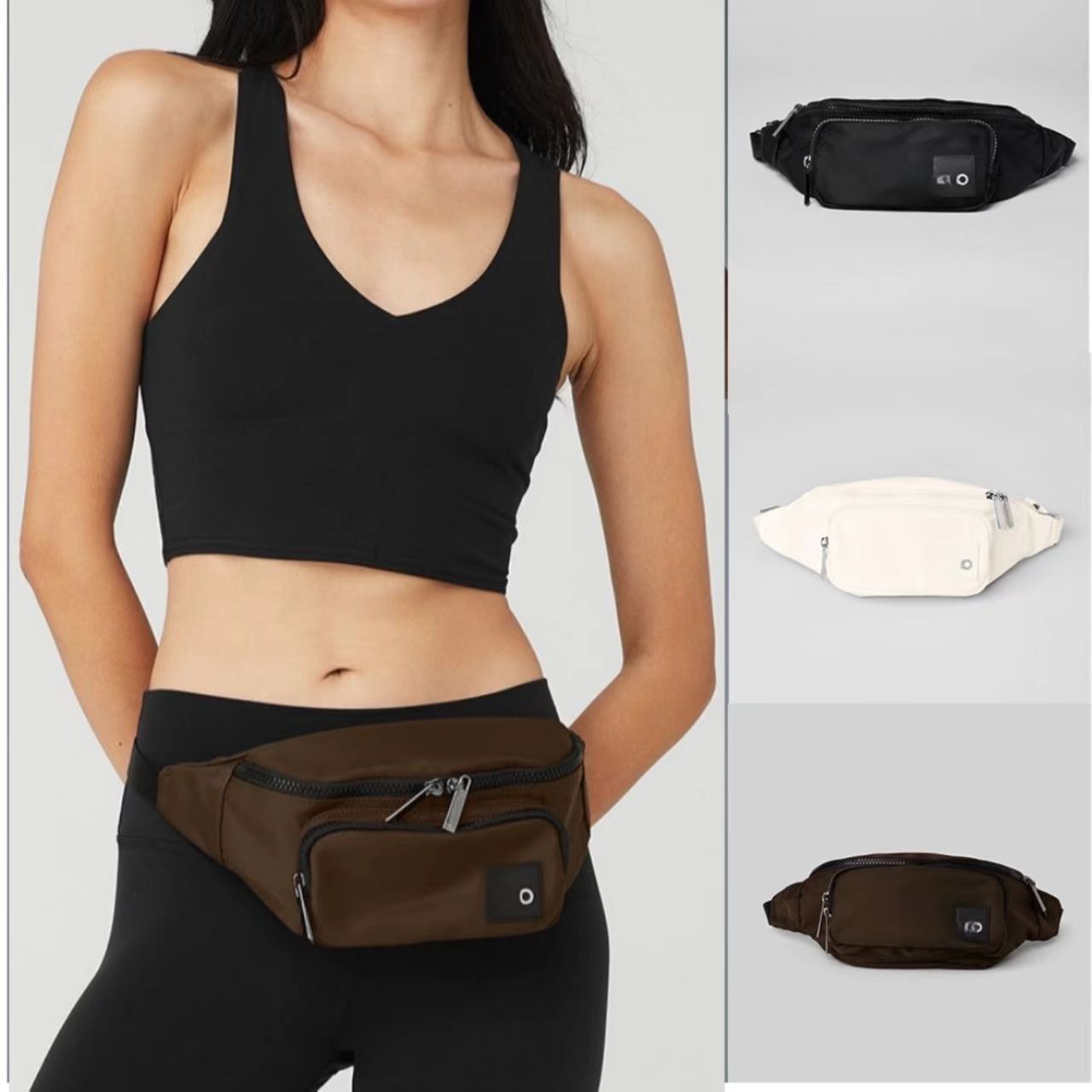 designer New Alok sports chest pack unisex design multiple pockets suitable for phones outdoor waist pack men s phone bag