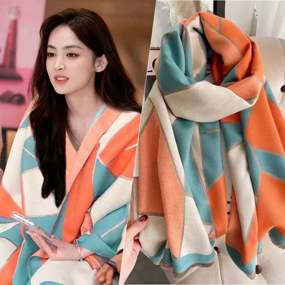 womens 2026 perfume winter scarf shawl 2026 new model high end feel neck warmer nap cologne blanket dual use for warmth and knee protection designer