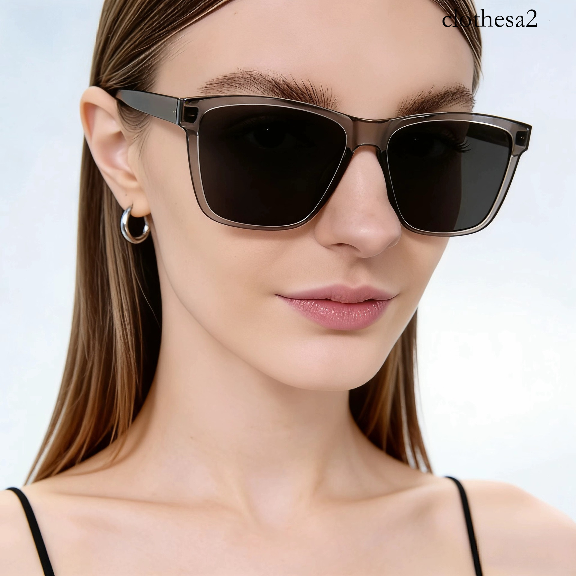 New cross-border polarized sunglasses, European and American fashion, unisex, UV protection, retro style, colorful trendy sunglasses