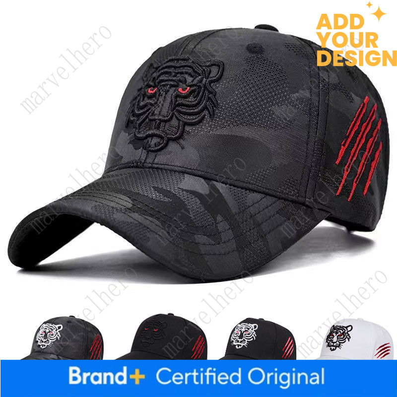 Foreign Trade Hot Item TK Xiyin TEMU Amazon Aliexpress Popular Tiger Head Men S Baseball Hip Hop Cap