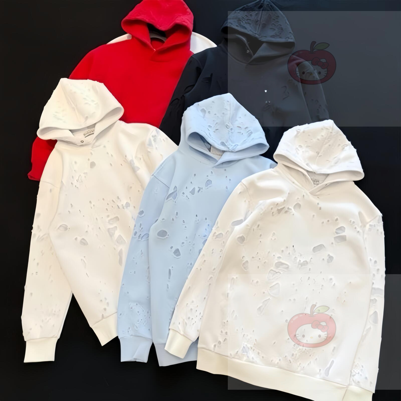 26SSJ Printed Letter Design Pure Cotton Long Sleeve Sweatshirt Loose Fit Unisex Versatile Street Style Top