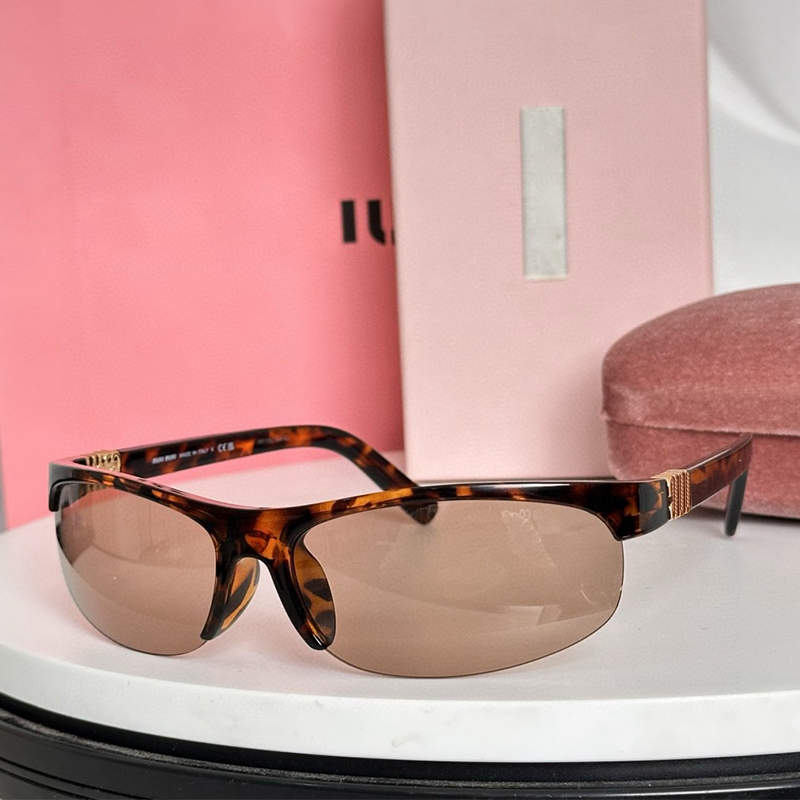 Designer Sunglasses For Women Ivresse Sunglasses SMUA 02 Tortoise Acetate Brown Lens Pilot Frame Glasses Y2K Street Shooting Daily Outfit Driving UV