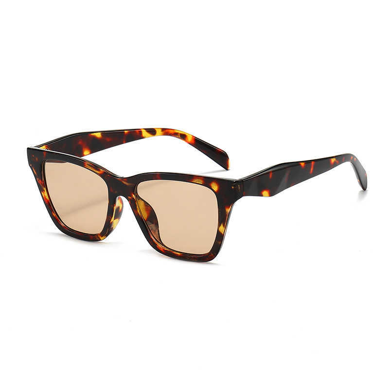 Hot-selling men's and women's square sunglasses, trendy small-frame outdoor driving sunglasses