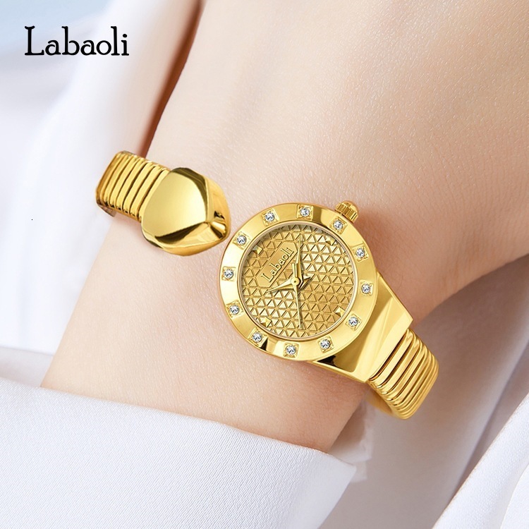Labaoli quartz designer women's new arrival, stylish and elegant, Luxury goods small gold watch, niche high-end wristwatch, cross-border watch