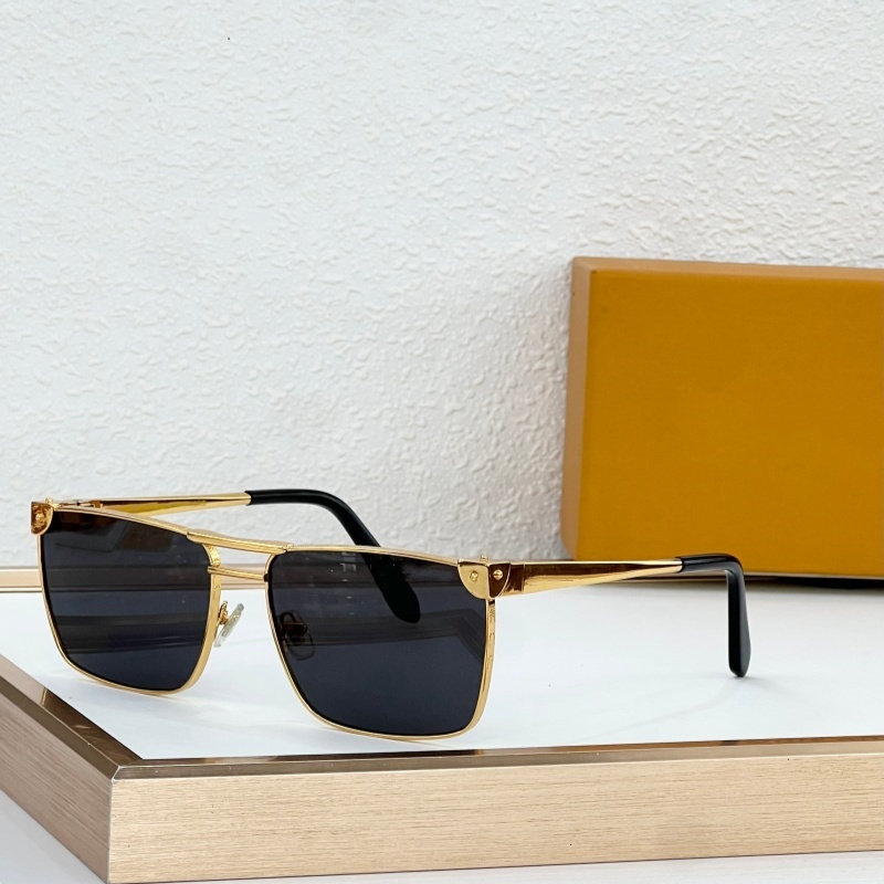 Z3206U Luxury Designer Double Bridge Square Sunglasses For Men Women Metal Frame UV400 Gradient Lens Outdoor Driving Fashion Shades With Original Bo