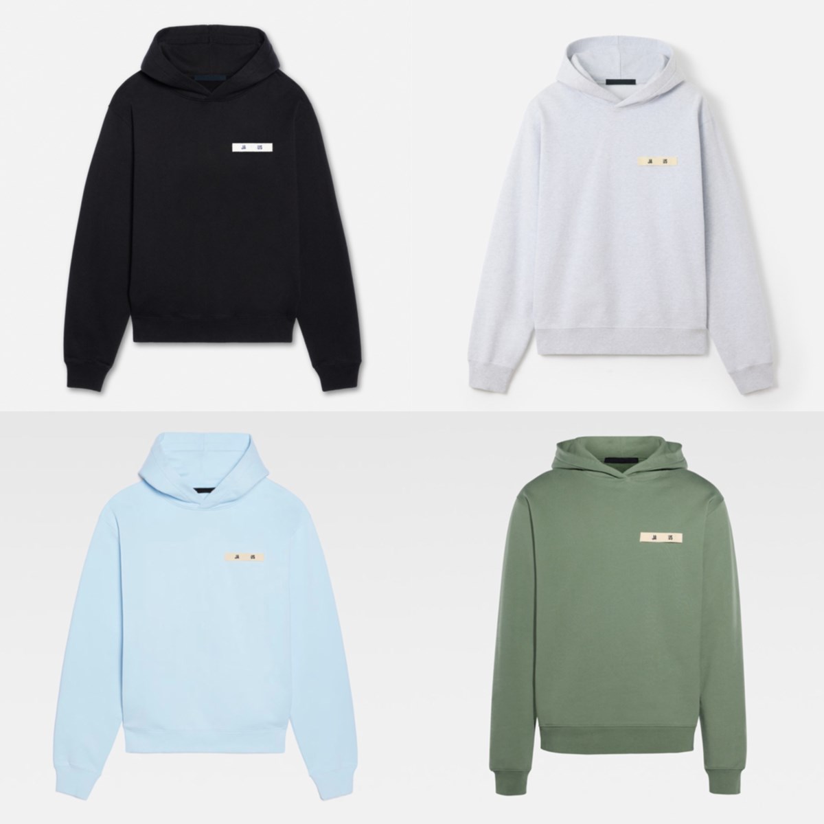 mens designer clothes jacquemes hoodie luxury brand letter print Jacquesmu pullover sweatshirt Crew Neck zipper jacket cotton trendy sports outdoor