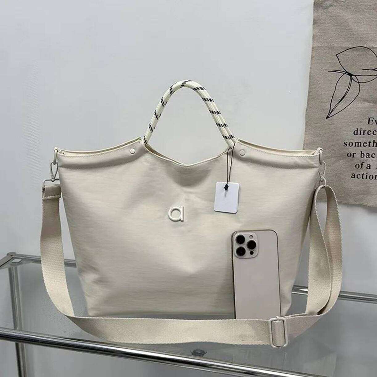 Sports Bag Gym Travel * Backpack New Yoga Fashionable sports backpack Commuter Shoulder Korean Style Handbag Crossbody Tote Textured Women's Ba