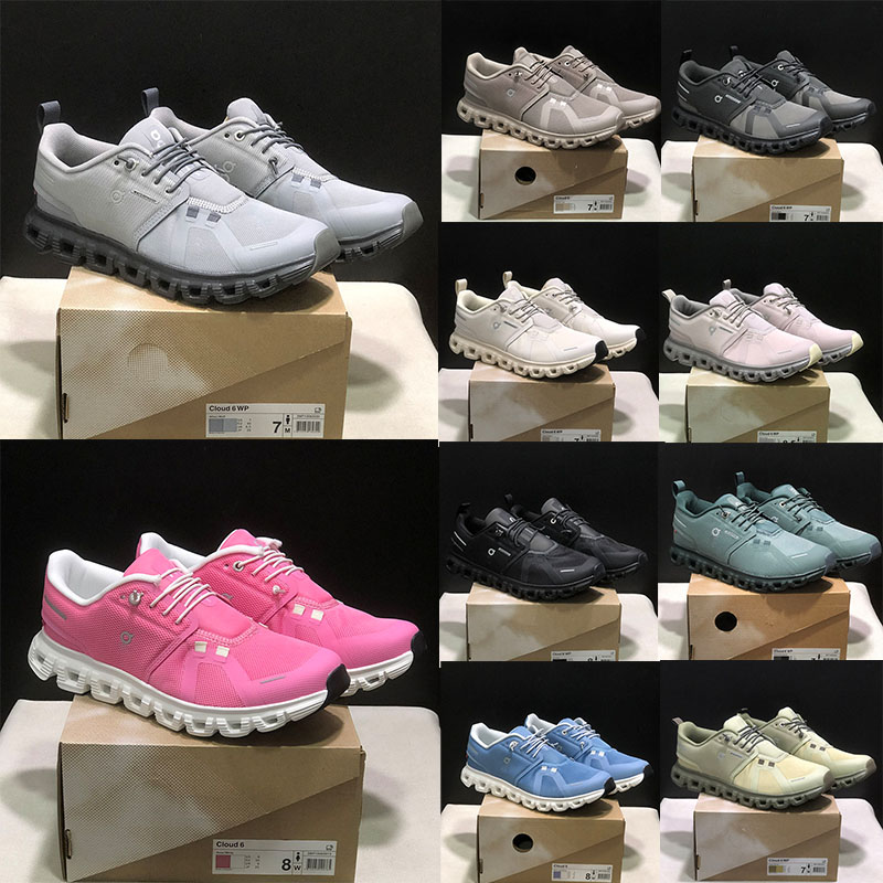 designer 6 running shoes 5 men women breathable mesh daily trainers comfort designer lightweight walking triple black pink athletic running sneakers