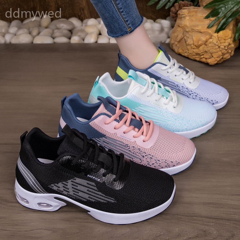 Women's Breathable Mesh Sneakers Casual Running Shoes Lightweight Sports Footwear