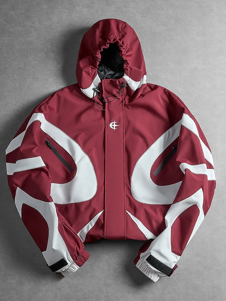 American Retro Letter Printed Devil Pattern Hoodie Y2K Harajuku Casual Couple Zipper Hoodies Hip Hop Young Fashion Streetwear 261019