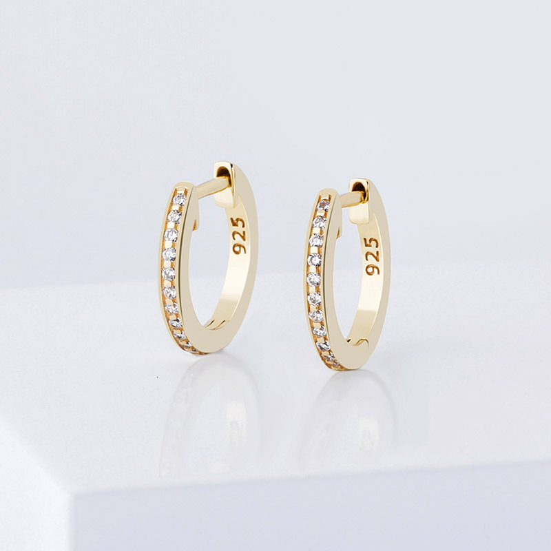 New European American jewelry S925 silver moissanite earrings, hip-hop trendy earrings Luxury Iced for men and women, direct Out D VVS Diamond sales