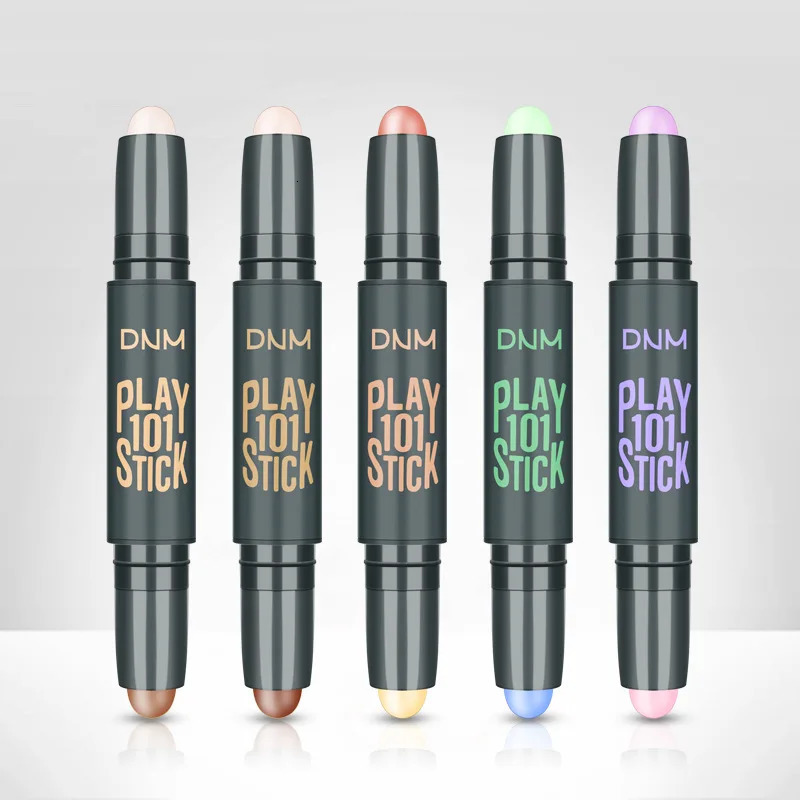 DNM Double Head Concealer Stick Face Foundation Concealer Pen Lasting Dark Circles Corrector Contour Concealers Stick Cosmetics 261009