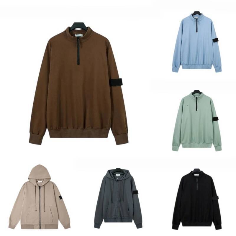 Stones hoodies designer Mens Hoodie cotton Sweatshirts brand Badge Compass hoodies Casual Sweatshirt Pullover jumper zipper coats pullove Sweater ja