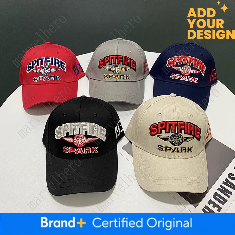 Cross Border Best Selling Baseball SPARK Letter Embroidery Fashionable Versatile Trendy Duckbill Cap Casual Sun Hat For Men And Women