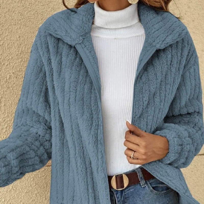 Women Puffer Down Jacket Coat Autumn Winter Women Warm Furry Jacket Fashion Patchwork Lapel Overcoat Female New Elegant Casual Communte Holiday Oute