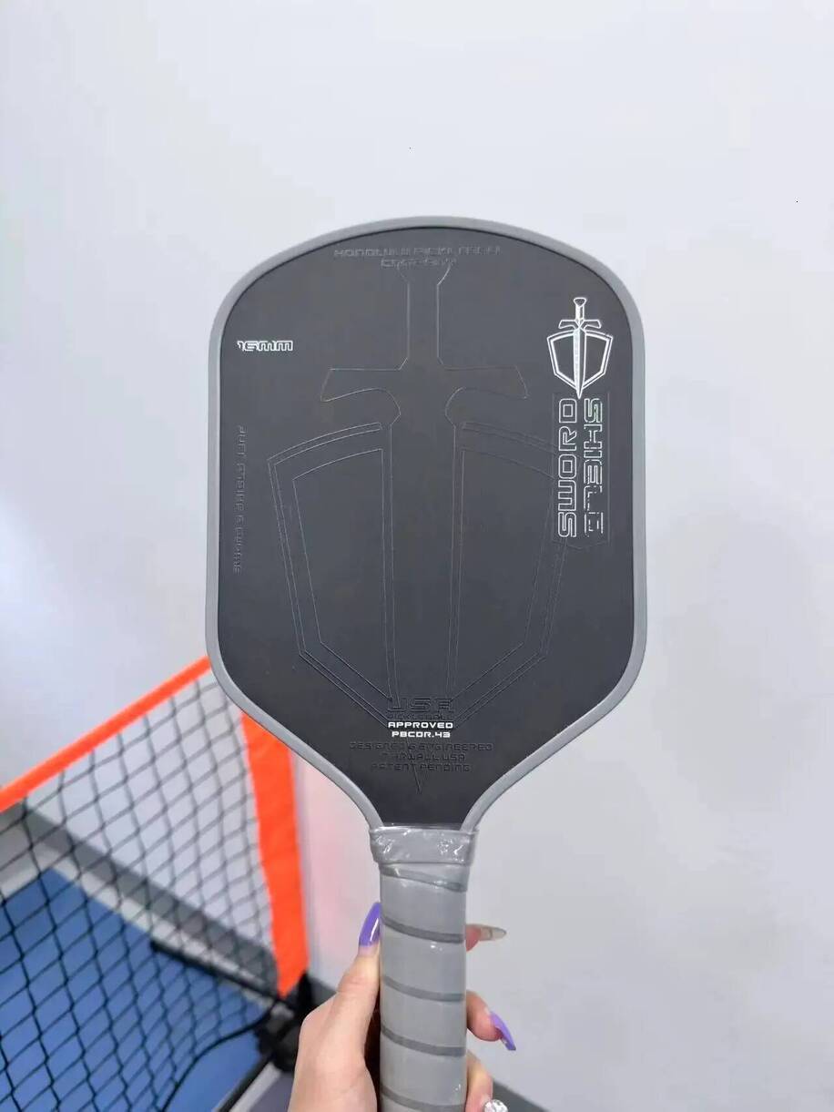 Multi-Piece * Tennis Racket Matching Kits T700 Carbon Fiber Paddle 16Mm Sword Shield USAPA Approved Professional Outdoor Competition Training Pickle