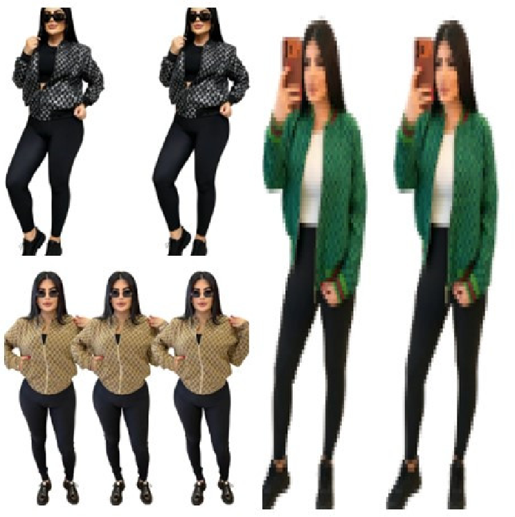 womens Jackets designer Outerwear women Coats Fashion stand collar baseball uniform Lady Windbreaker Short parka women jacket