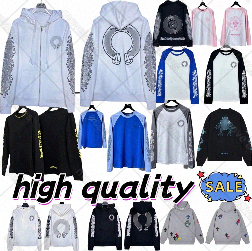 Ch Mens Hoodie Designer Hoodies Hoodie long Sleeve Hoodie Heavyweight Pullover Sanskrit Hip Hop Printed Hooded Sweatshirts Cardigan Men hoody mens B