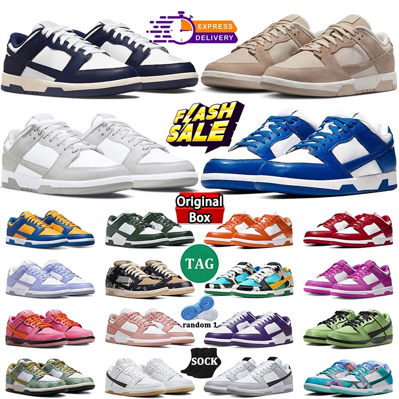 2026 Designer Casual Shoes Men Women Sneaker White Black UNC Blue Dust Grey Fog Photon Syracuse Candy Vintage Green Sail Trail Trainers Sports Eur 3