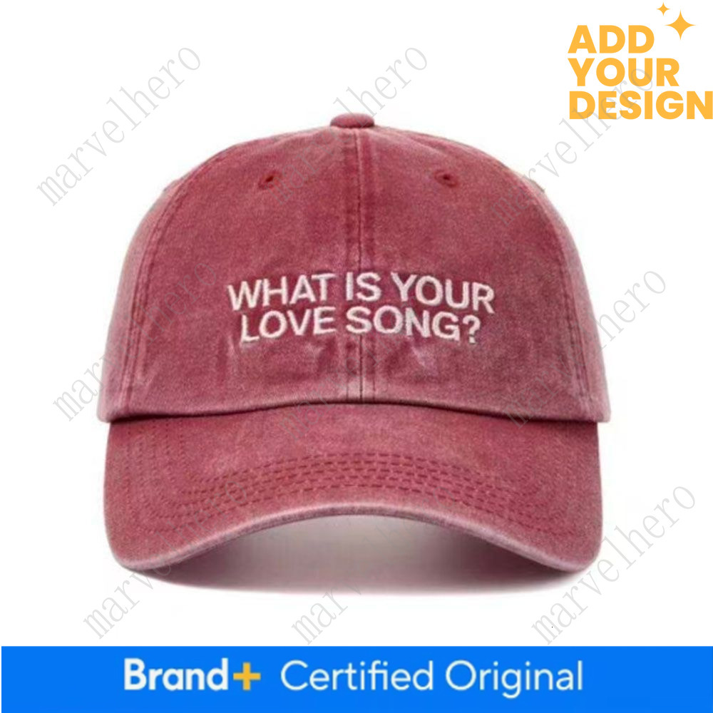 Kpop Styles Washed Cotton Baseball Cap With Printed Distressed Soft Top Denim Hat Keep Swimming Printing For Men Women