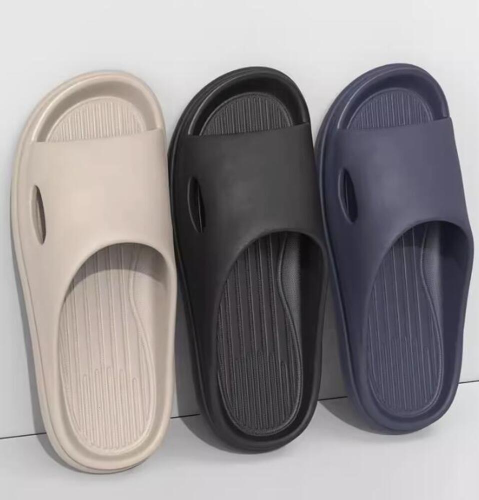 Designer Sport Outdoor Rubber Sandals Bone White Brown sneaker Black Men Women Summer Beach Flat lowtop Slippers Basketball T1
