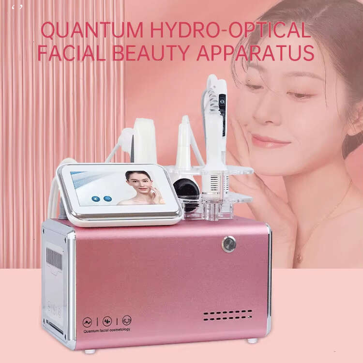 Salon Use 4 In 1 RF Skin Care Face Contouring Non-Invasive Mesotherapy Water Jet Skin Purification Meso Gun Ice Hammer Anti-Aging Skin Tightening Ma