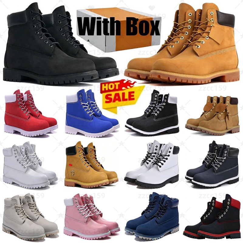 With Box Designer boots cowboy boots martin booties boot Shoes for mens womens winter Autumn bottes botte sneakers over the knee snow high top