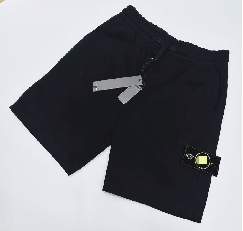 2027 Shidao shorts Men's designer casual fashion pocket badge Solid color stone shorts Wash straight pull casual goods soft men and women