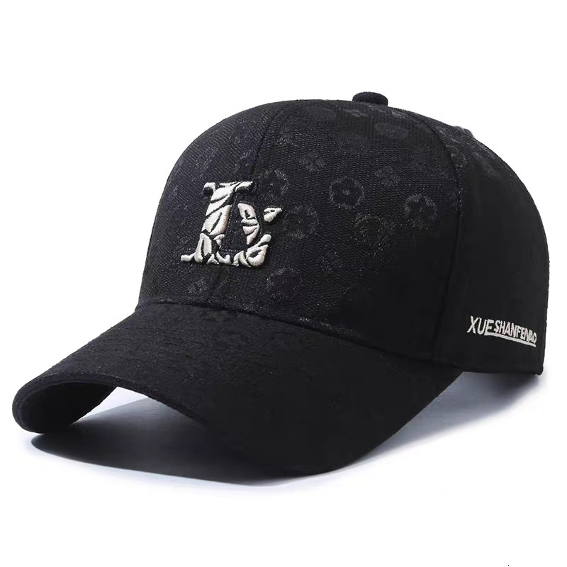 Luxury Cap Brand Designer Hat New Printed Light Luxury Baseball Cap With Embroidered Letters, Casual And Versatile, Sun Protection, Unisex, Suitable