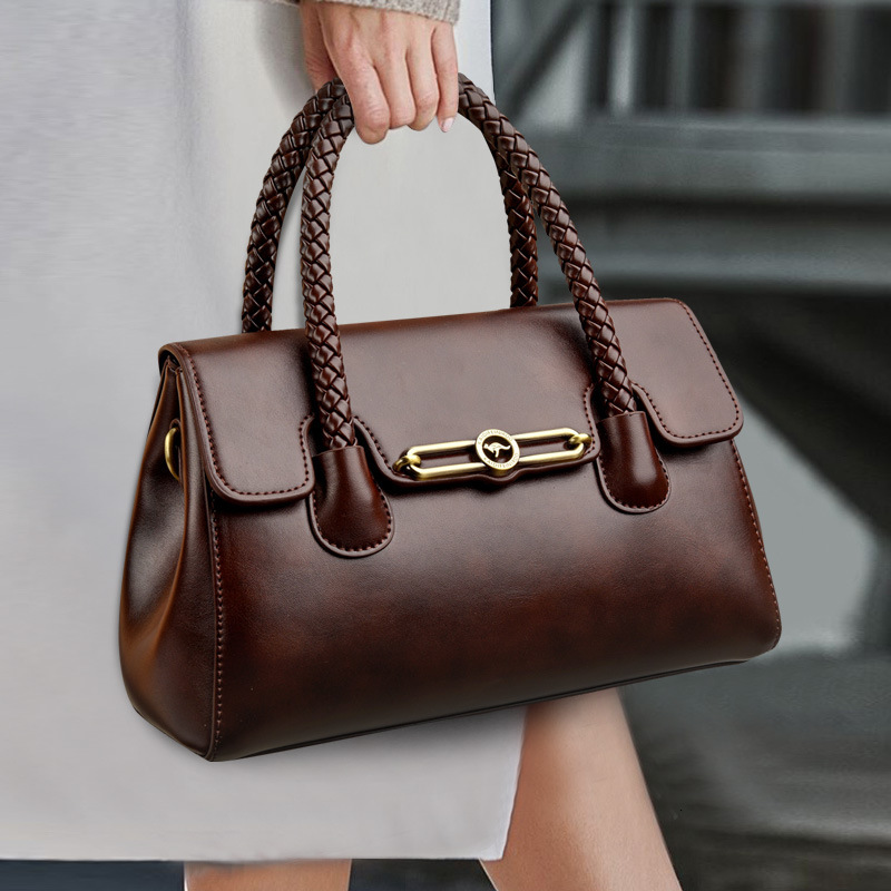 New cross-border high-quality handbag 2026, large-capacity, stylish, simple, versatile crossbody shoulder bag for women GLAMOR