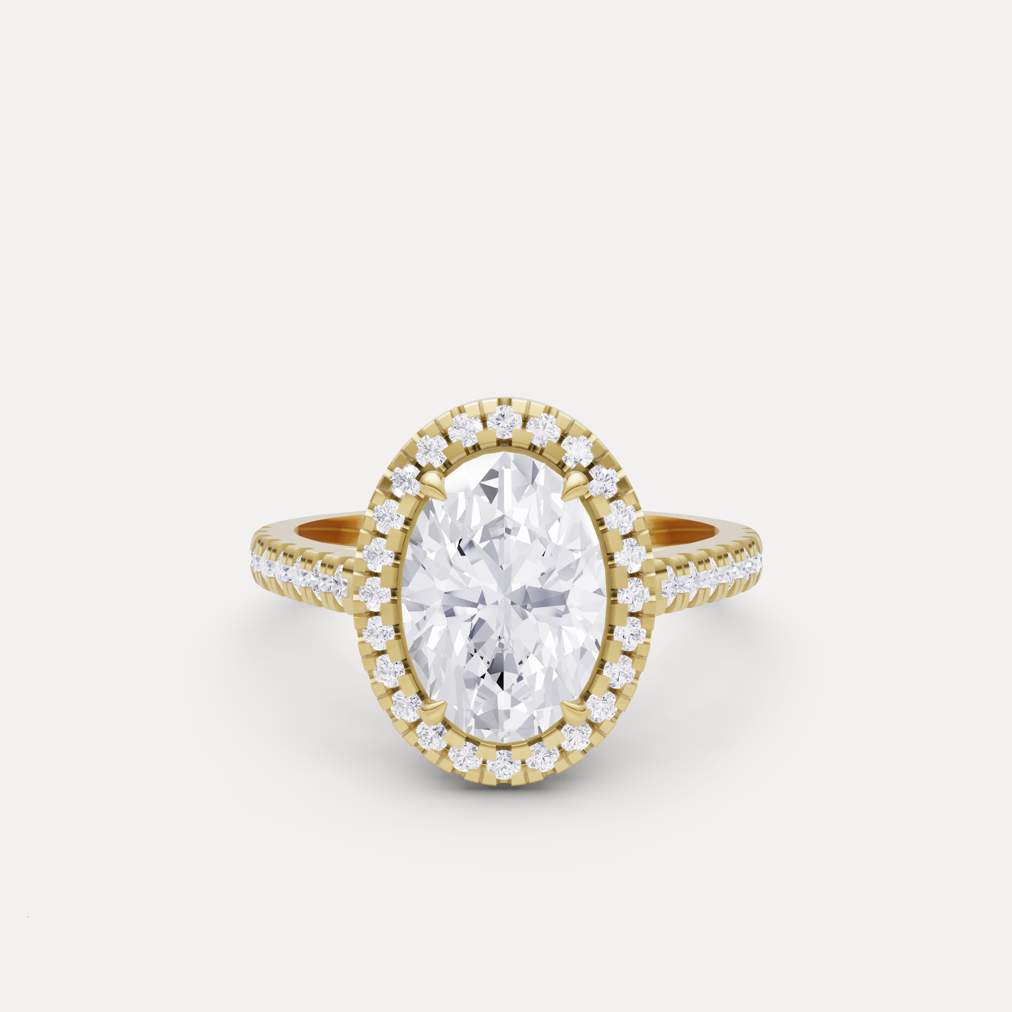 Unique Design Luxury Lab Grown Diamond Engagement Ring For Women With Elegant Design And Dazzling Shine for Sale