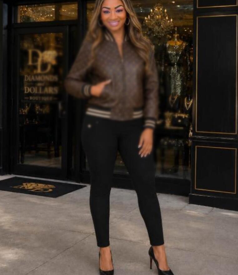 Women Jackets Designer Luxury hot Leather Jacket printed Zipper Outwear Motorcycle women Coats Lady Casual Short Uniform Jackets S-4XL