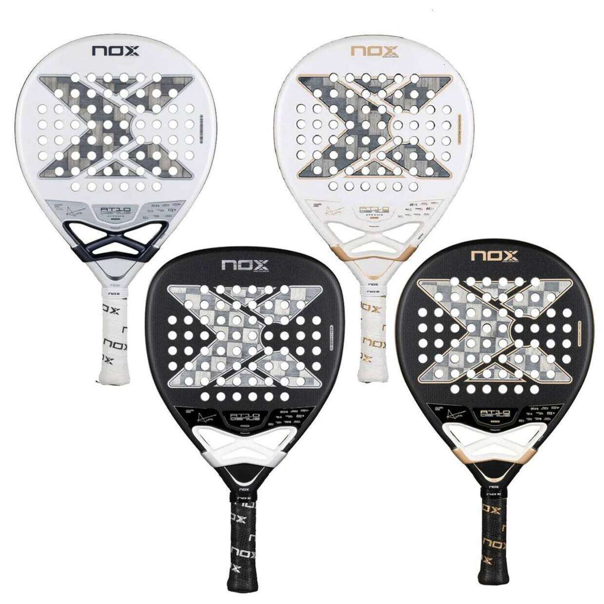 Multi-Piece Tennis Racket Matching Kits NOX * 2026 12K 18K Carbon Fiber Surface With EVA Memory Flex Foam Core * Padel Tennis full graphite professi