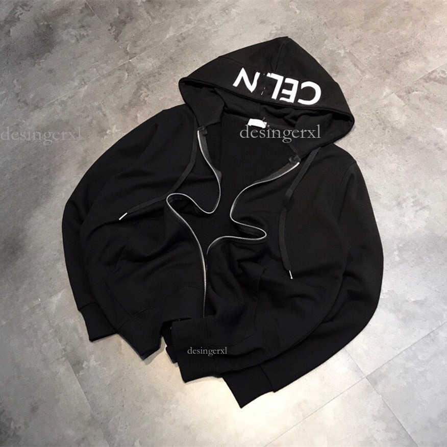 Men Celineswe Hoodie Designer Long Women Print Versatile High Quality Street Cotton Casual Brand Sweatshirt Pullover Celinness Hoodies Neck Comforta