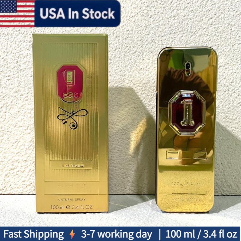 Pacorabanne 100ML Perfume For Men Designer Fragrance Woodiness Cedar Citrus Sandalwood Fragrant Parfum Long Lasting Cologne Spray Body Mist Usa Ware
