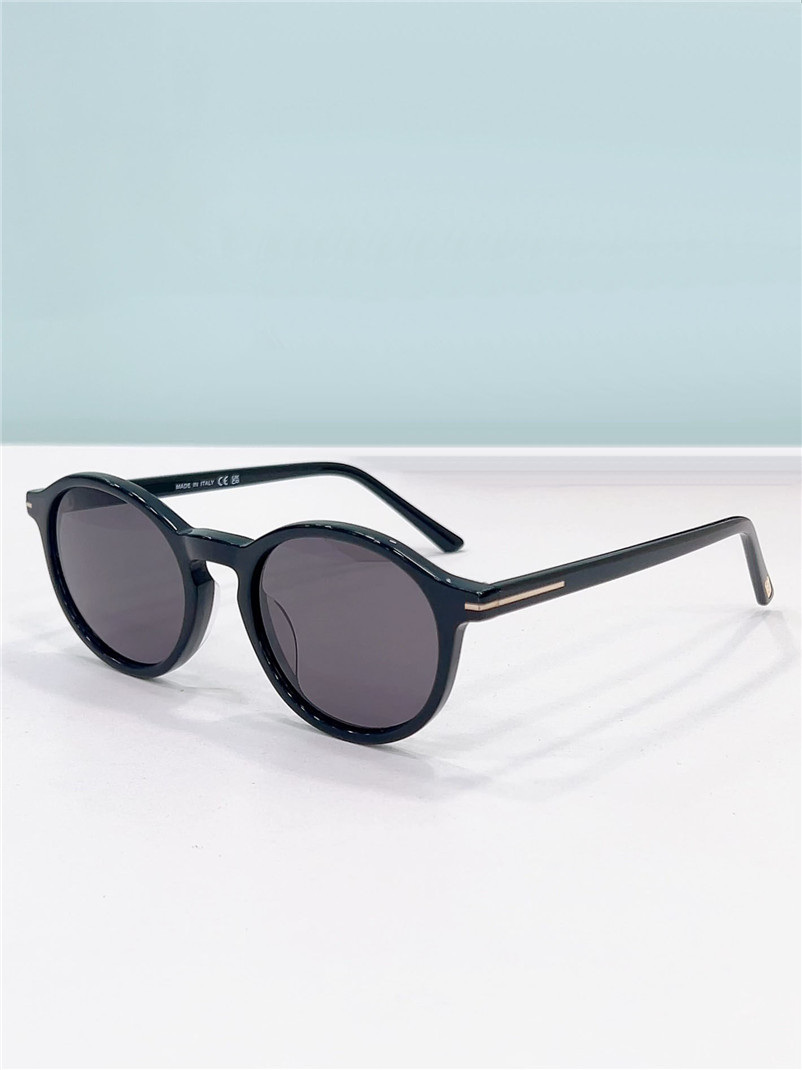New fashion design vintage round sunglasses 1331 acetate frame classic shape simple and popular style versatile outdoor UV400 protection eyewear