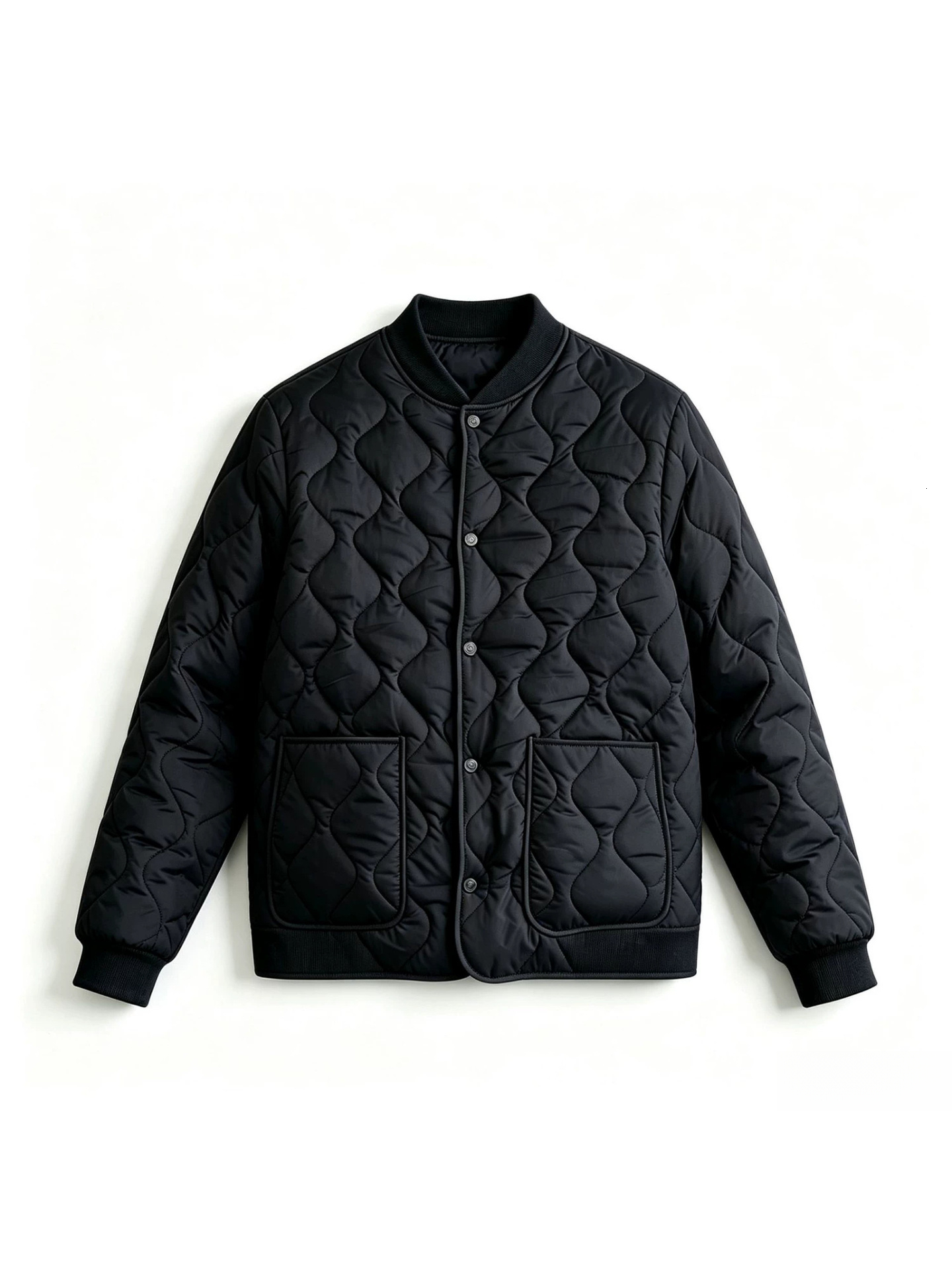 New Fleece-Lined Men's Cotton-Padded Short Down Jacket, Winter Wear, Warm, Slimming, Lightweight For Spring And Autumn Honglu