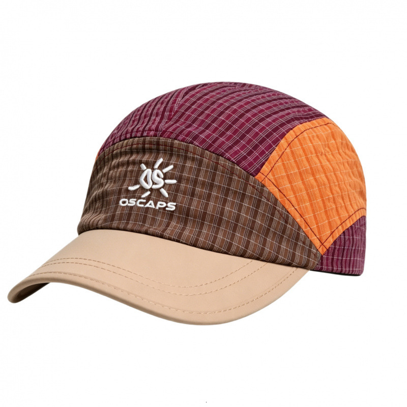 Luxury Cap Brand Designer Hat Luxury Cap Brand Designer Hat Luxury Cap Brand Designer Hat American Retro Plaid Color-Block Embroidered Baseball For