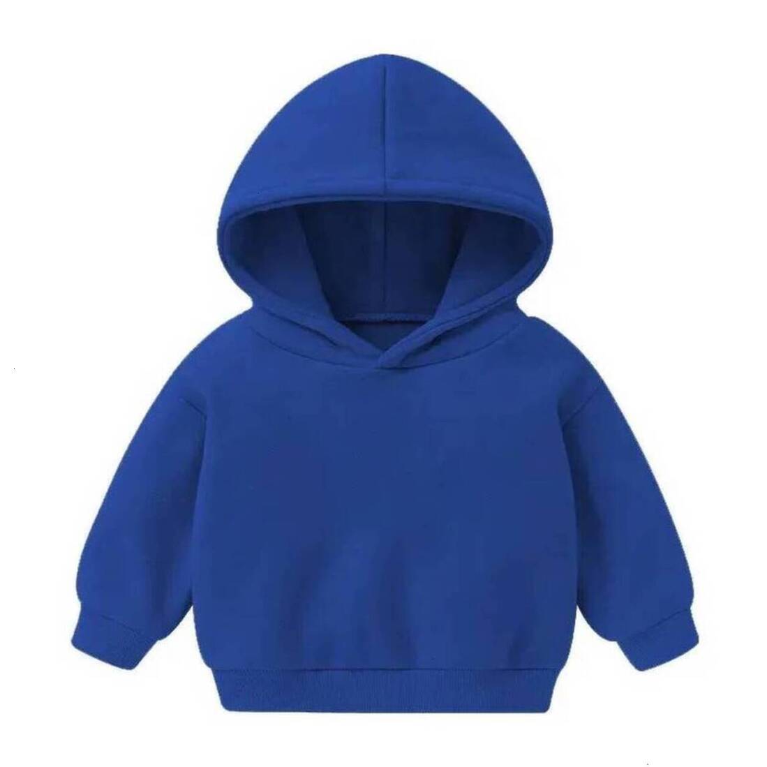 Girls Hoodie Kids Hooded Sweater pullover Toddler Baby Boys Girls Clothes Solid Plain Hoodie Sweatshirt