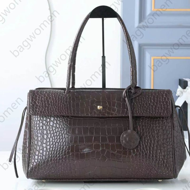 Crocodile Patterned Tote Bag Handbag Shoulder Bag Designer Bags Luxury Bag Sac Luxe Handbags For Women Bolso De Diseno Cowhide Leather Vintage Bag P