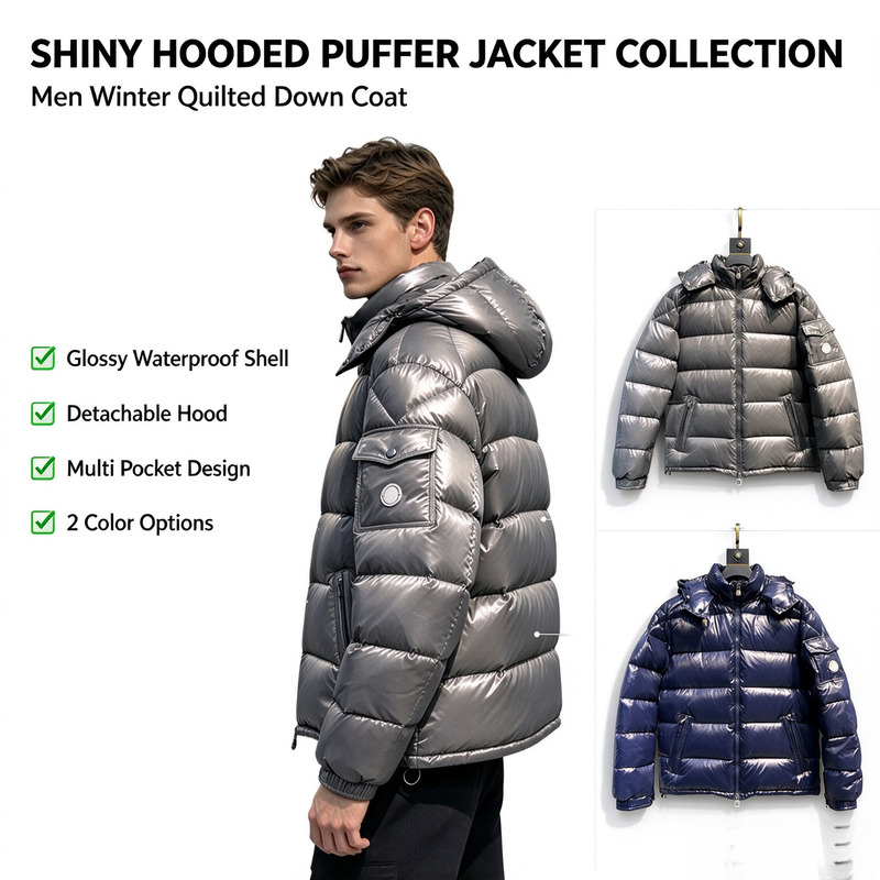 Womens noncoel Puffer Jacket Designer Women Jacket Classic Fashion Outdoor Casual Sports Skiing Windproof Thickening Warm Hooded Down Jacket Winter