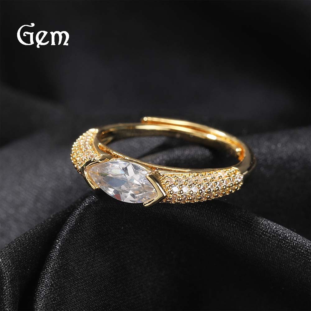 Minimalist Fashion S925 Silver Ring for Luxury Iced Women, Ins Style Niche Out D VVS Diamond Design with moissanite Inlaid Marquise Ring, Couple Jew