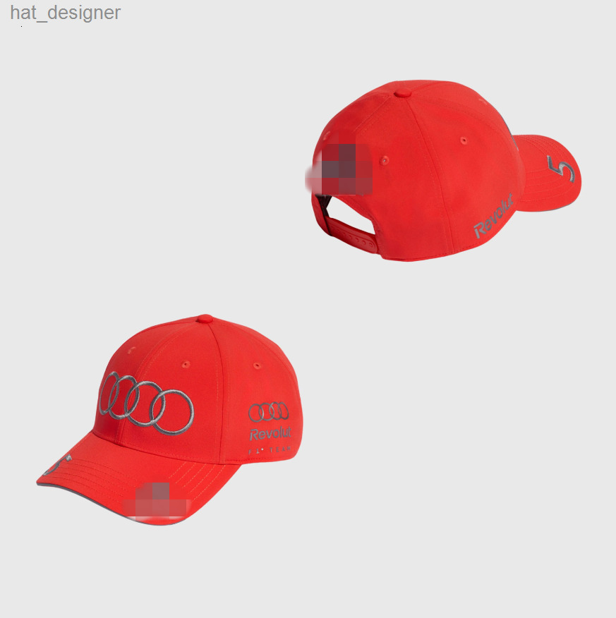 Audi F1 Team 2026 Nico Hulkenberg Driver Cap GreyCaps Luxury Polo Casquette For Men Womens France Hats Fitted Street Fashion Beach Sun Sports Ball c