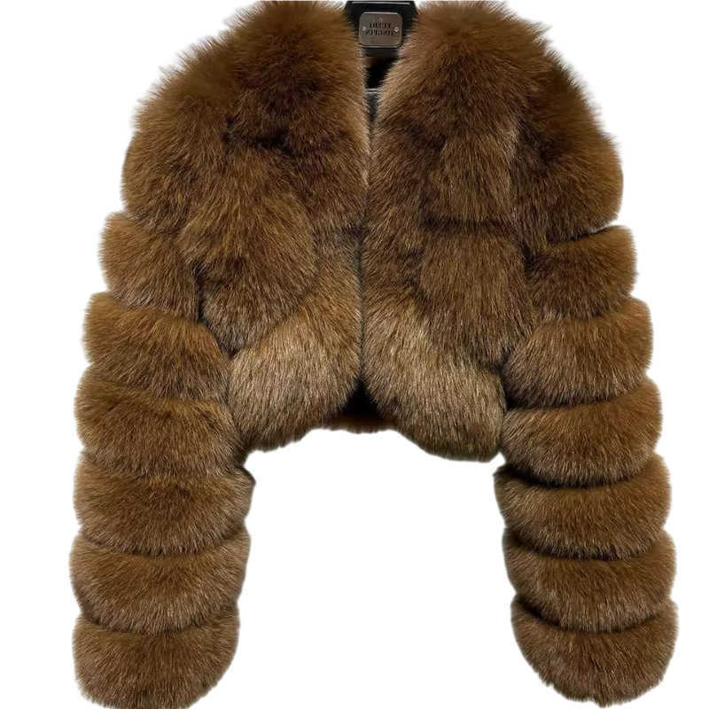 Fur Warm Coats Women Short Overcoats Loose O Neck Long Covered Button Straight Work Y2k Casual 2026 Autumn Winter S261016X840