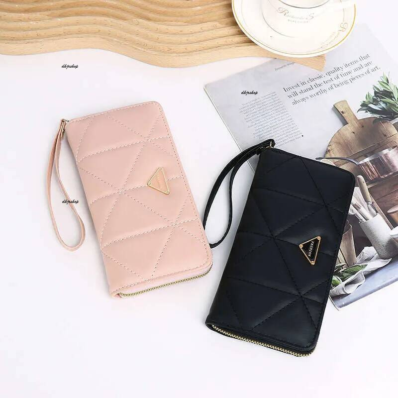 Designer Brand Wallet INS Long Large Capacity Zipper Women's Wallet Fashionable High End Clutch